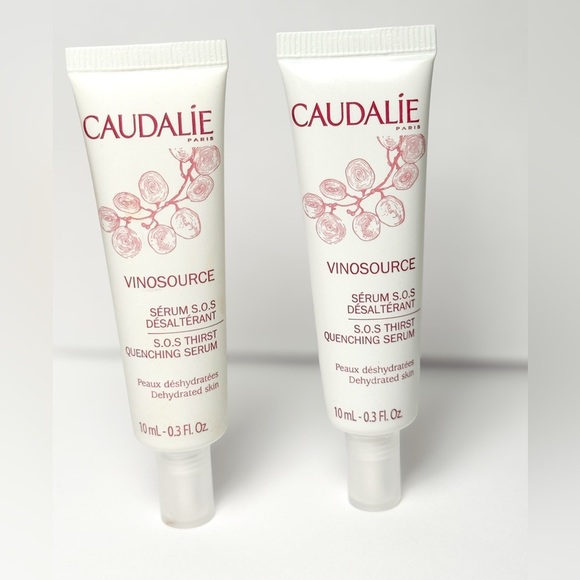 2 pc 🆕 CAUDALIE Vinosource S.O.S Thirst Quenching Serum 10 mL each - Picture 1 of 4